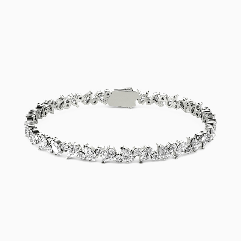 "Starlit Romance" Tennis Bracelet