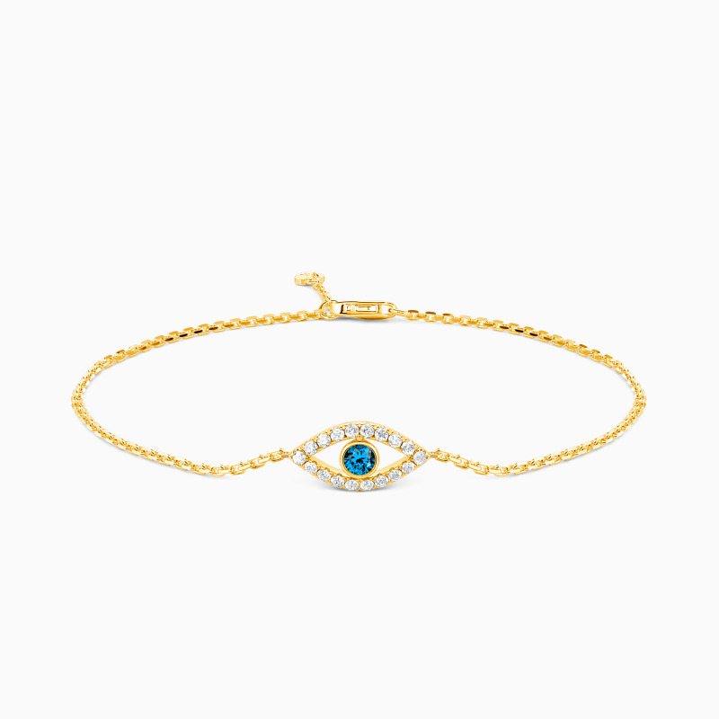 "Soul's Mirror" Evil Eye Bracelet