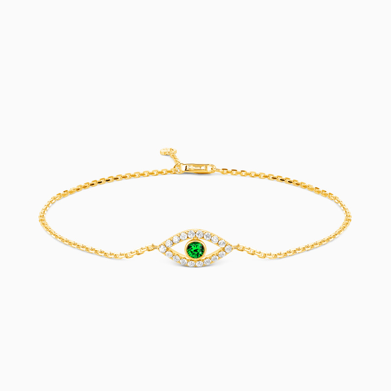 "Soul's Mirror" Evil Eye Bracelet