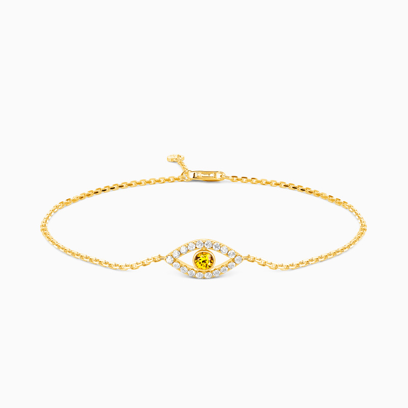 "Soul's Mirror" Evil Eye Bracelet
