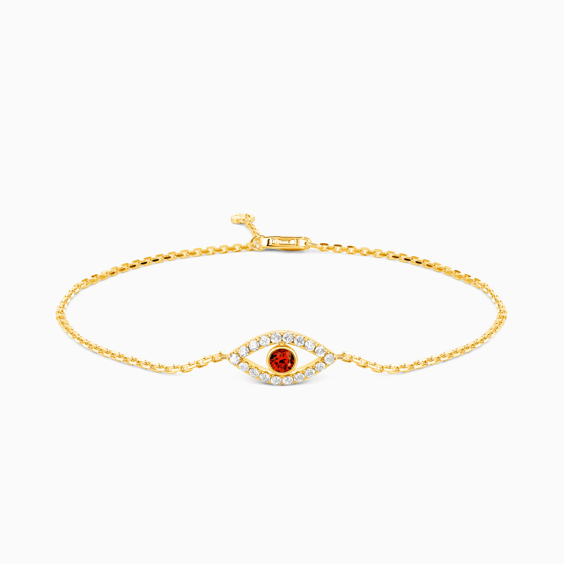 "Soul's Mirror" Evil Eye Bracelet