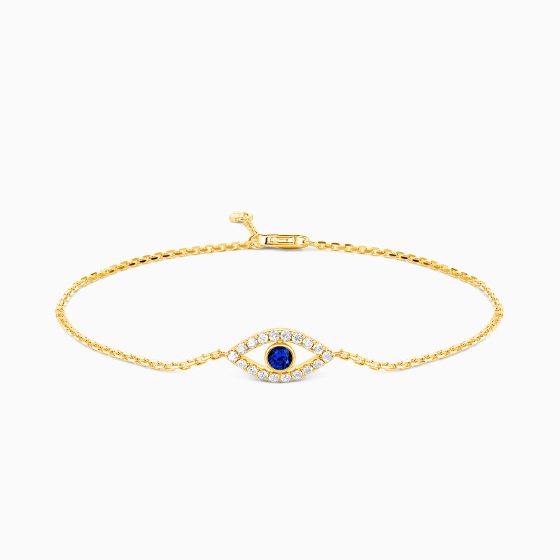 "Soul's Mirror" Evil Eye Bracelet