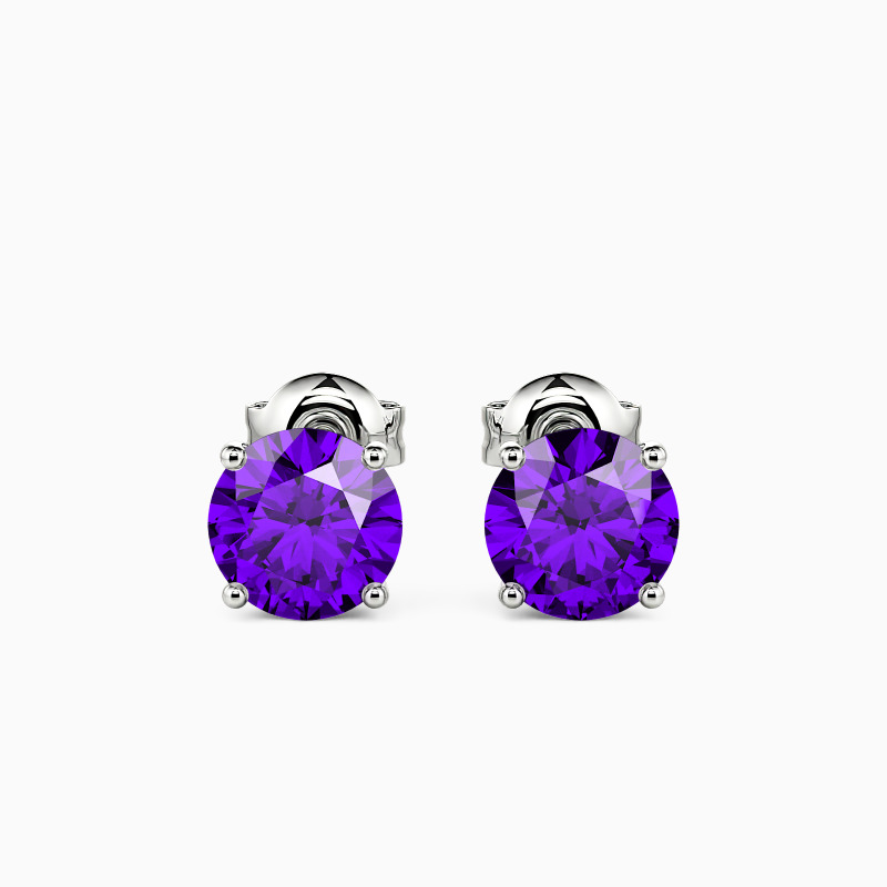 "Forever & Always" 1ct Round Cut Stud Earrings