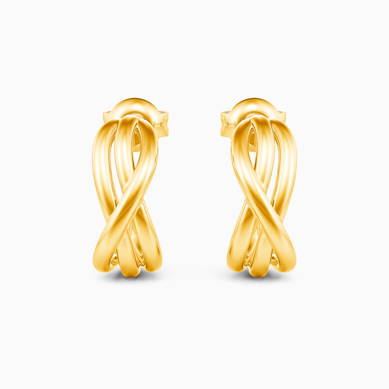 "Holy Bright" Hoop Earrings
