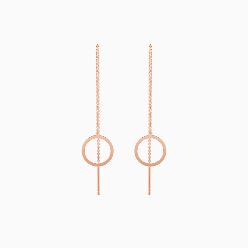 "Love Is Free" Threader Earrings