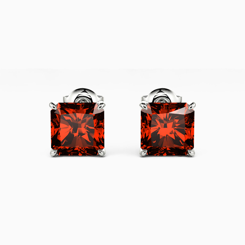 "The Rebirth" 2ct Radiant Cut Stud Earrings