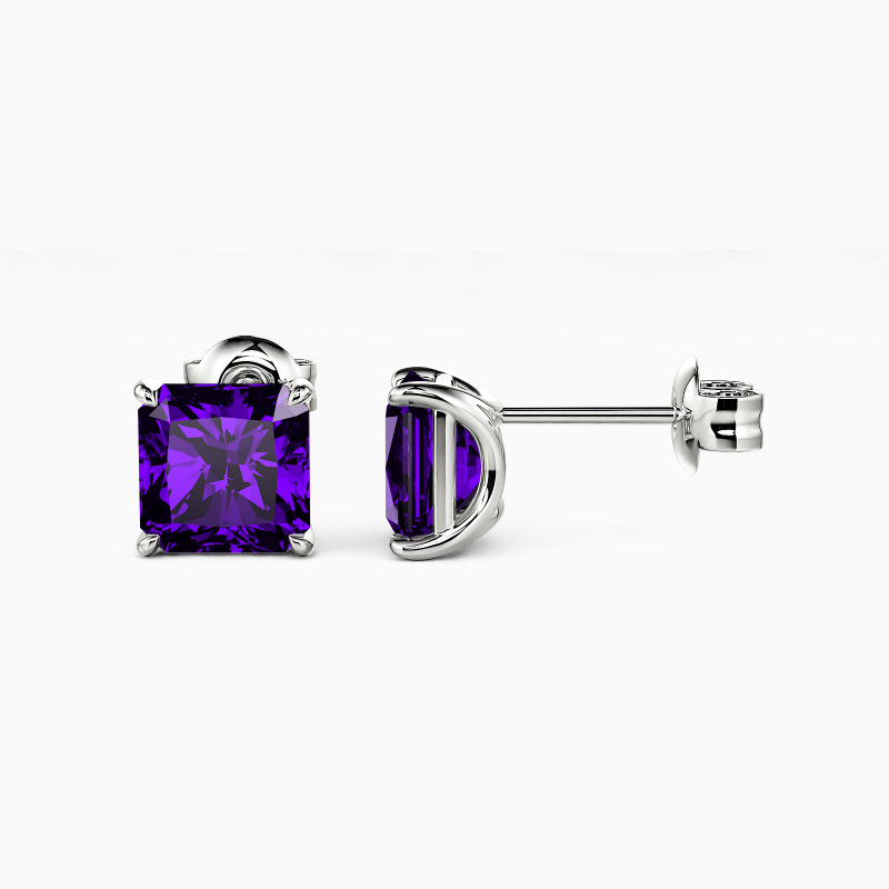 "The Rebirth" 4ct Radiant Cut Stud Earrings