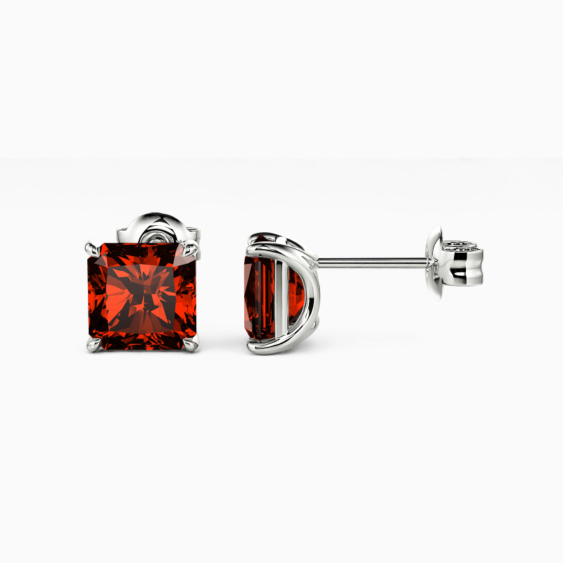 "The Rebirth" Radiant Cut Stud Earrings