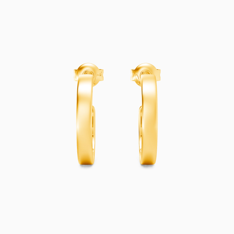 "Encircled by Love" Hoop Earrings