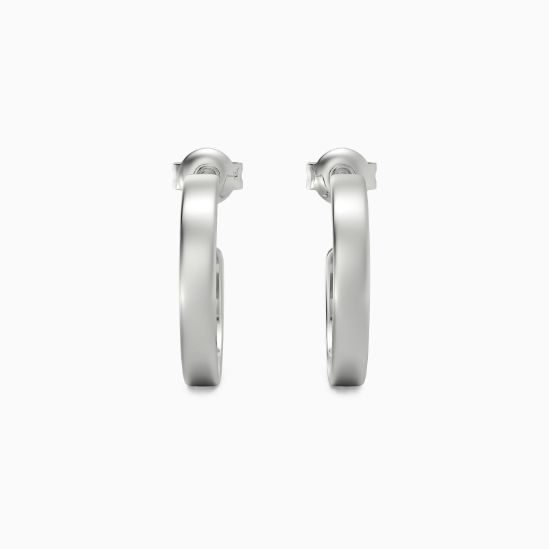 "Encircled By Love" Hoop Earrings