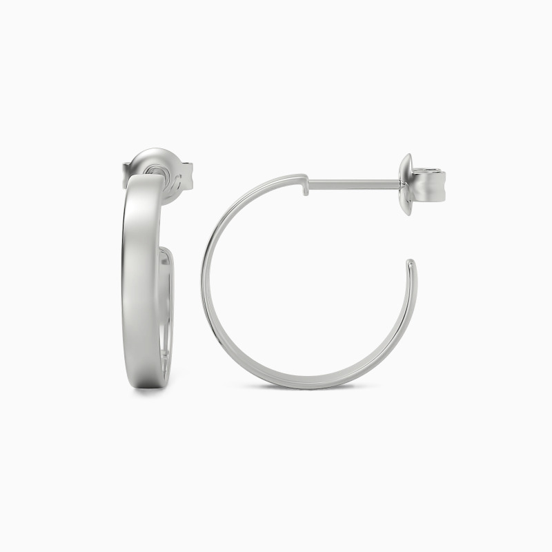 "Encircled By Love" Hoop Earrings