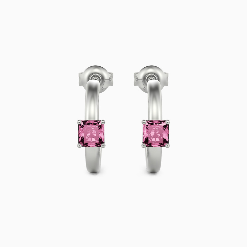 "Eternally Yours" Hoop Earrings