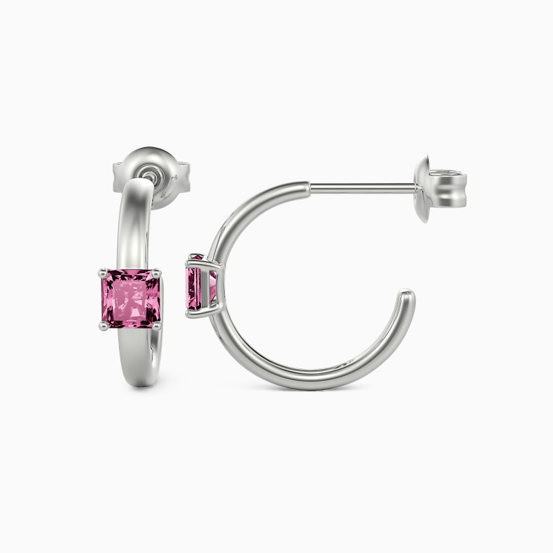 "Eternally Yours" Hoop Earrings