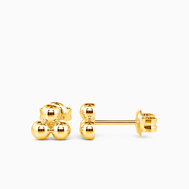 "Incomparable Beauty" Cluster Stud Earrings