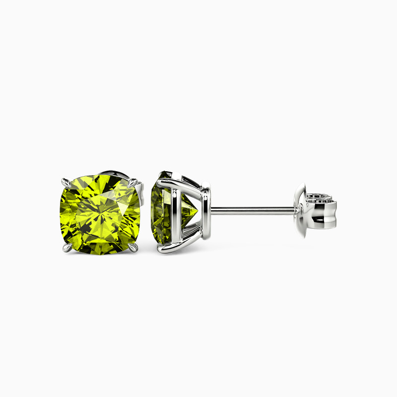 "Starry Splendor" Cushion Cut Stud Earrings