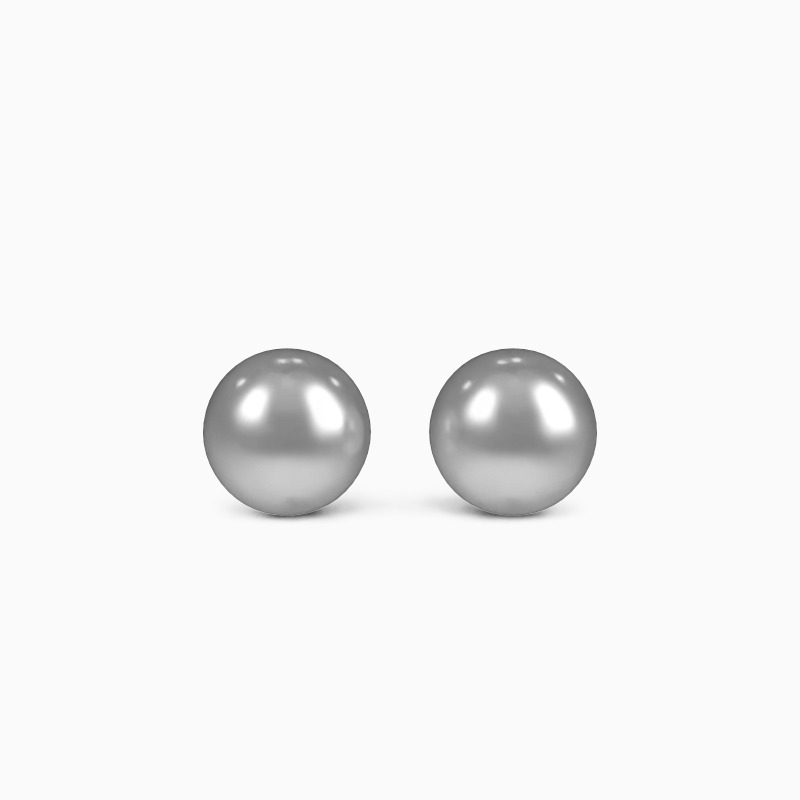 "Whispers of Devotion"7.5-8mm Freshwater Pearl Stud Earrings