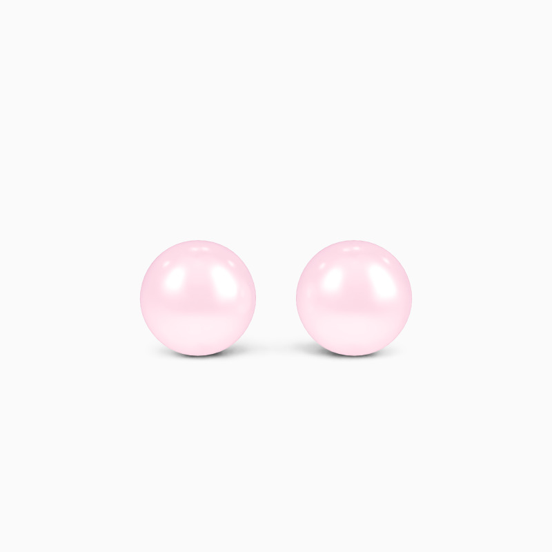 "Whispers of Devotion"7.5-8mm Freshwater Pearl Stud Earrings