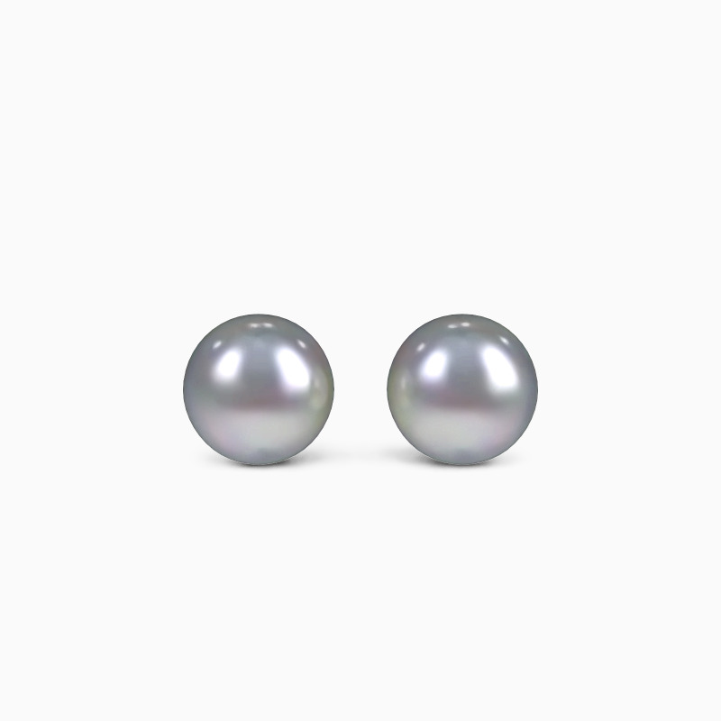 "Whispers of Devotion"7.5-8mm Freshwater Pearl Stud Earrings