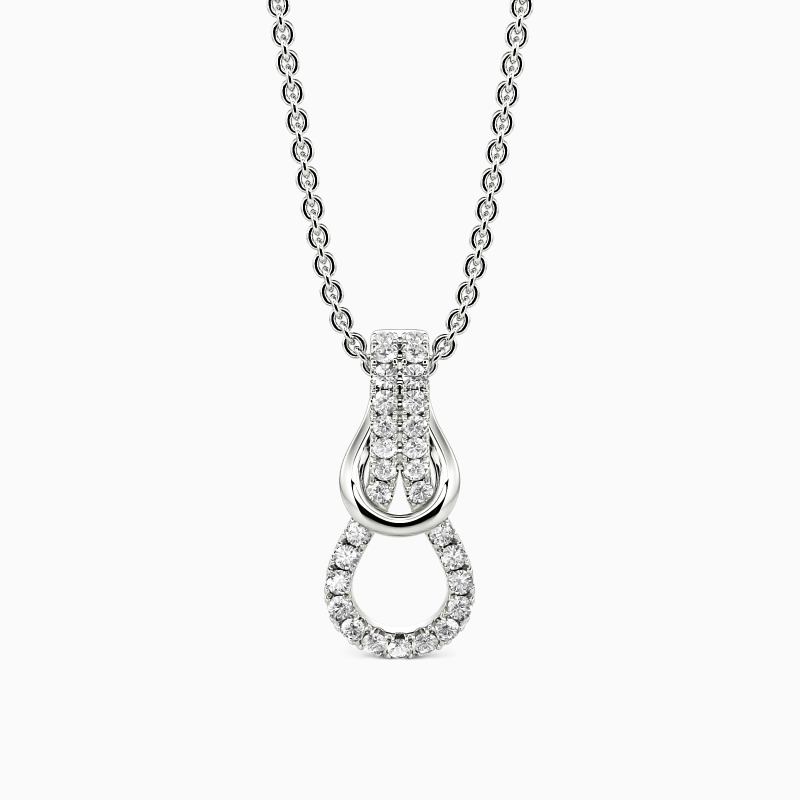 "My Destiny" Round Cut Necklace