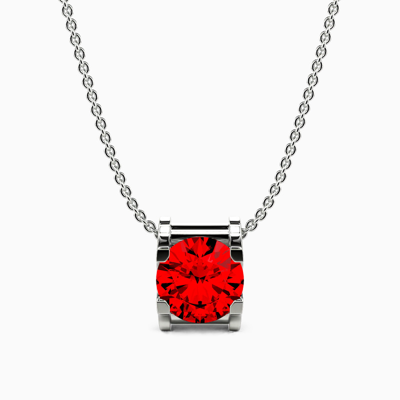 "Forever & Always" Round Cut Necklace