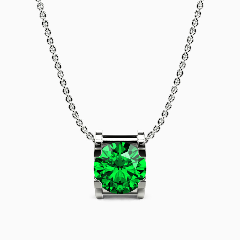 "Forever & Always" Round Cut Necklace