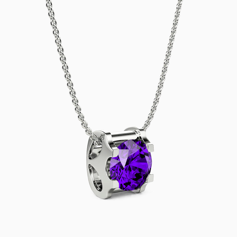 "Forever & Always" Round Cut Necklace