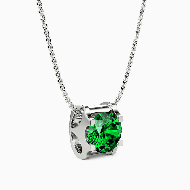 "Forever & Always" Round Cut Necklace
