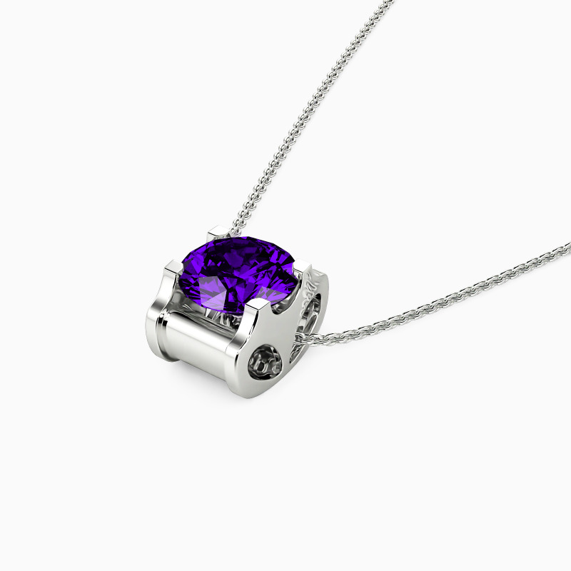 "Forever & Always" Round Cut Necklace