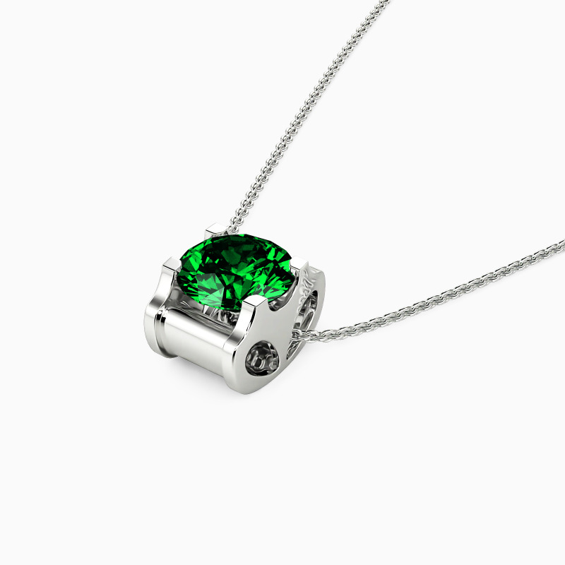 "Forever & Always" Round Cut Necklace