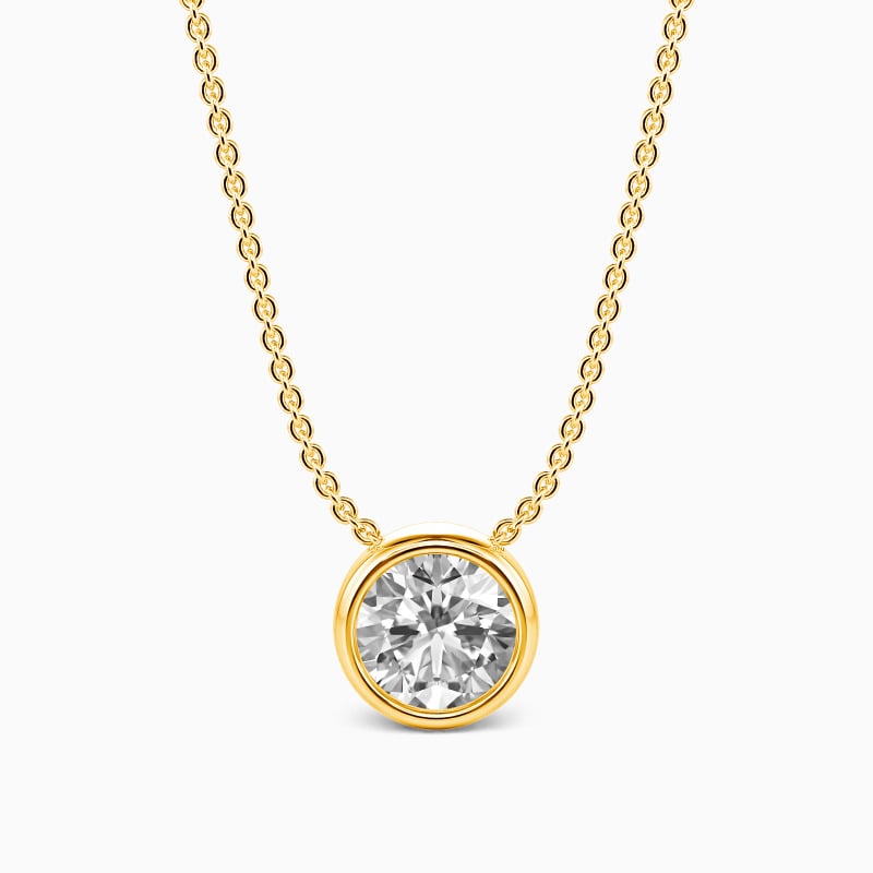 "The Light of My Life" Round Cut Necklace