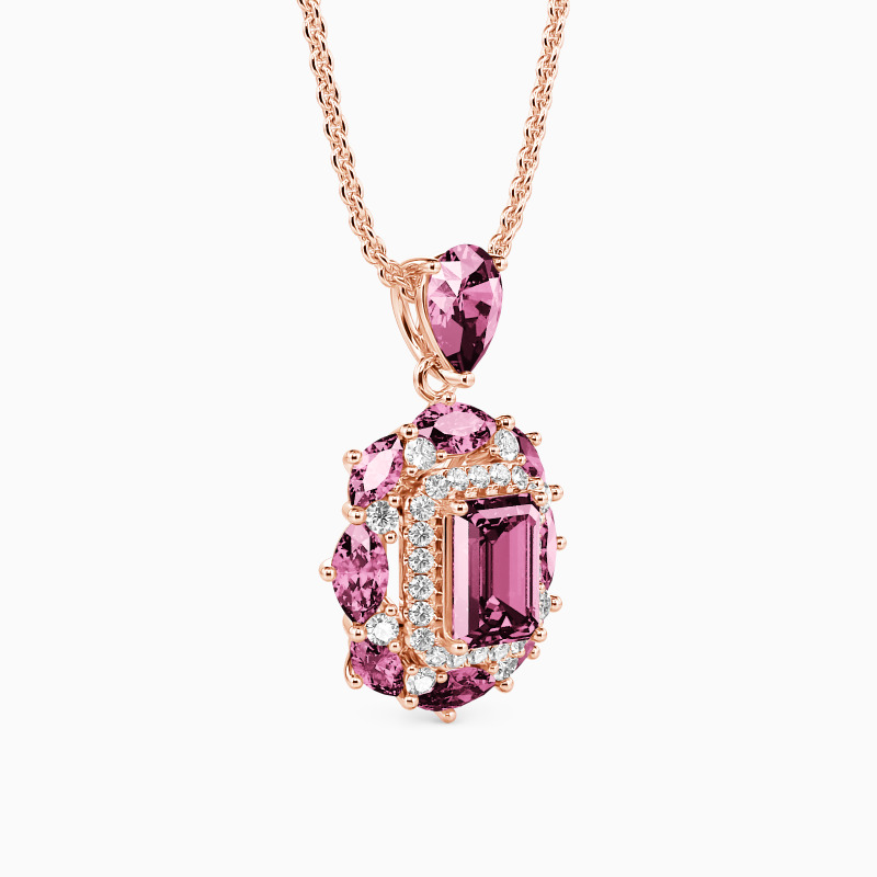 "Best For You" Emerald Cut Necklace