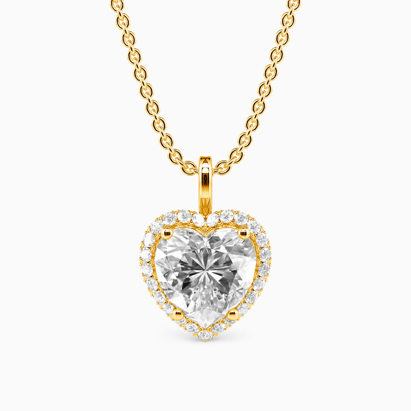 SHE·SAID·YES "The Secret of My Heart" Halo Jewelry Charms Necklace