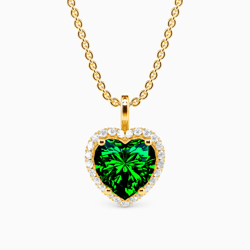 SHE·SAID·YES "The Secret of My Heart" Halo Jewelry Charms Necklace