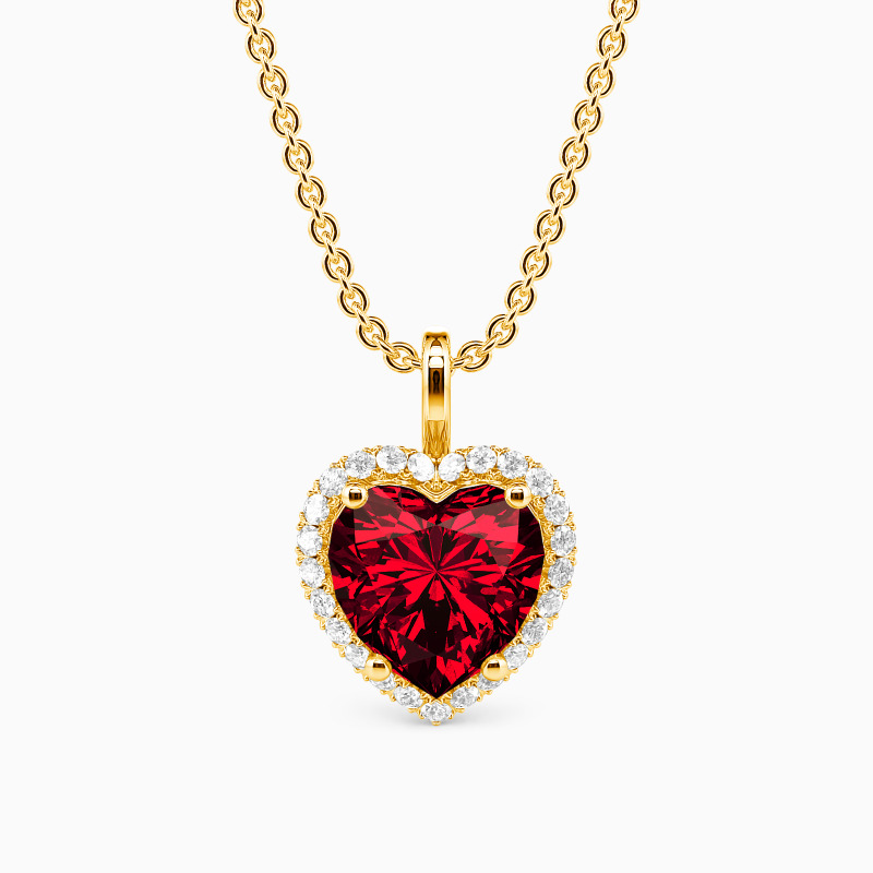 SHE·SAID·YES "The Secret of My Heart" Halo Jewelry Charms Necklace