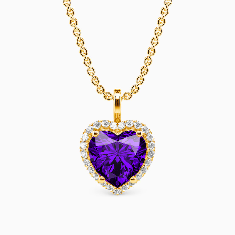 SHE·SAID·YES "The Secret of My Heart" Halo Jewelry Charms Necklace