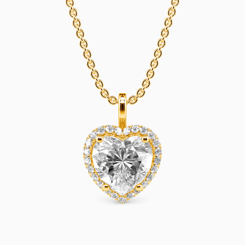 SHE·SAID·YES "The Secret of My Heart" Halo Jewelry Charms Necklace