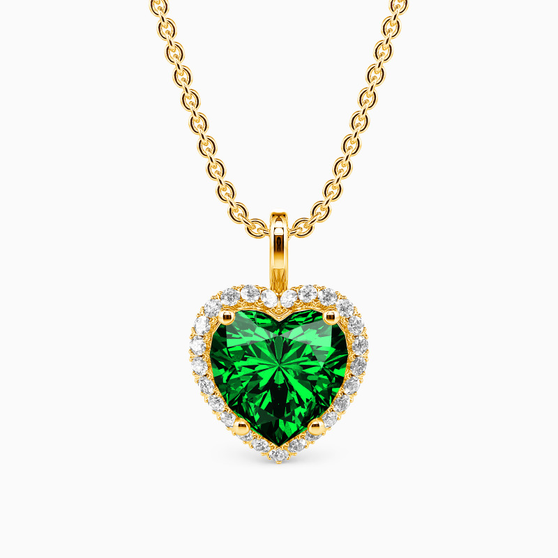 SHE·SAID·YES "The Secret of My Heart" Halo Jewelry Charms Necklace