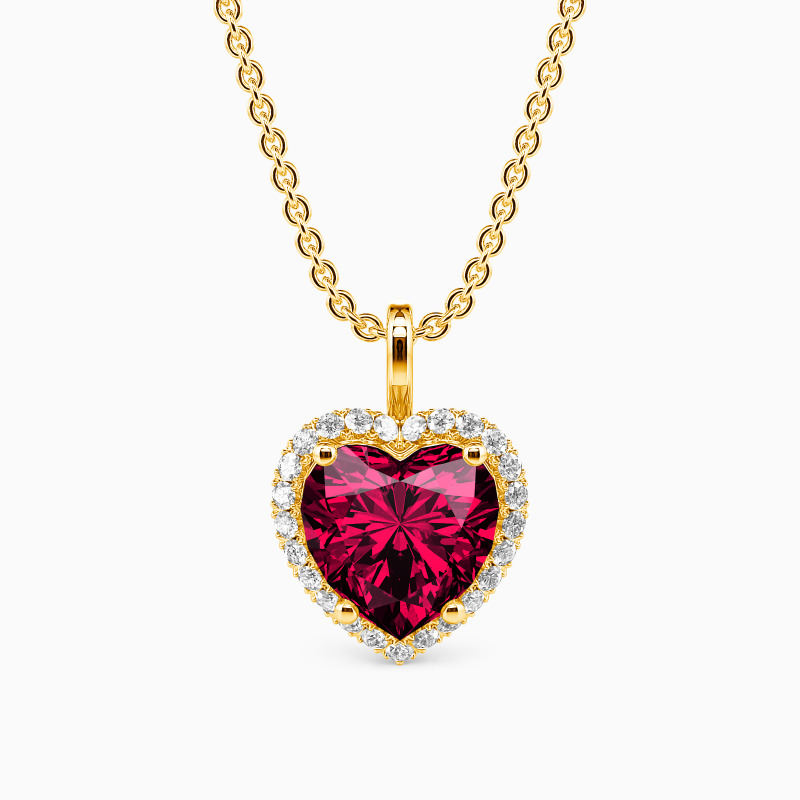 SHE·SAID·YES "The Secret of My Heart" Halo Jewelry Charms Necklace