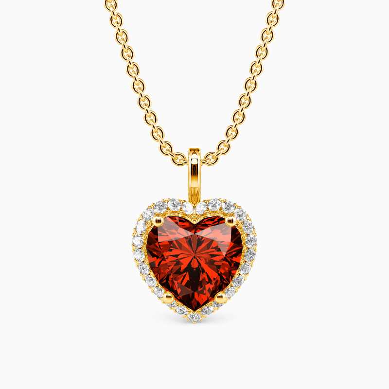 SHE·SAID·YES "The Secret of My Heart" Halo Jewelry Charms Necklace