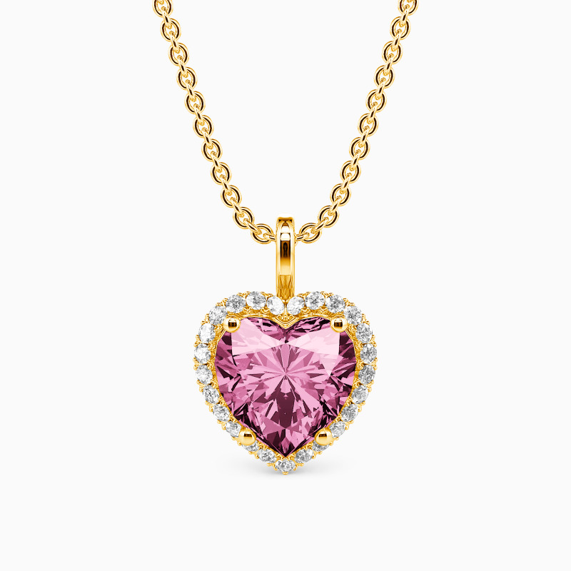 SHE·SAID·YES "The Secret of My Heart" Halo Jewelry Charms Necklace