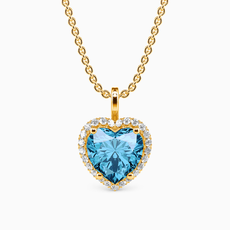 SHE·SAID·YES "The Secret of My Heart" Halo Jewelry Charms Necklace