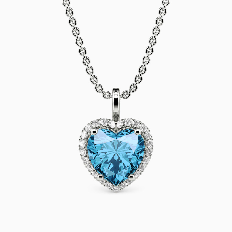 SHE·SAID·YES "The Secret of My Heart" Halo Jewelry Charms Necklace