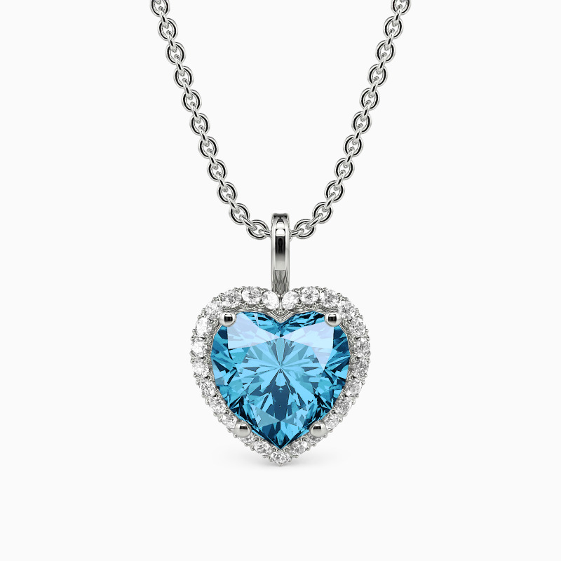 SHE·SAID·YES "The Secret of My Heart" Halo Jewelry Charms Necklace