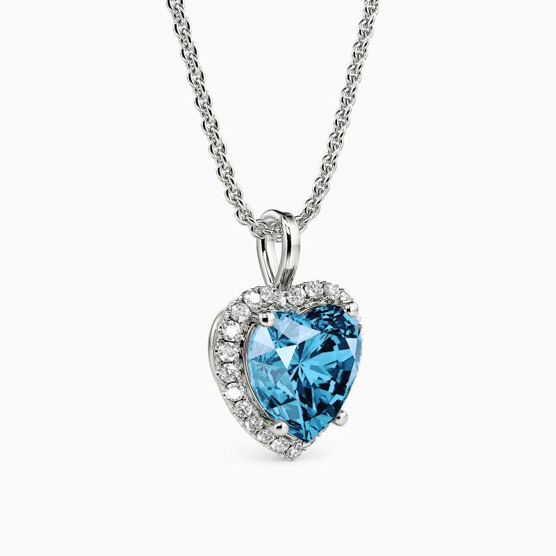 "The Secret Of My Heart" Halo Necklace