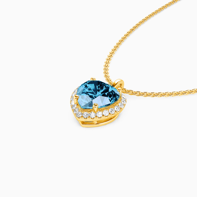 "The Secret Of My Heart" Halo Necklace