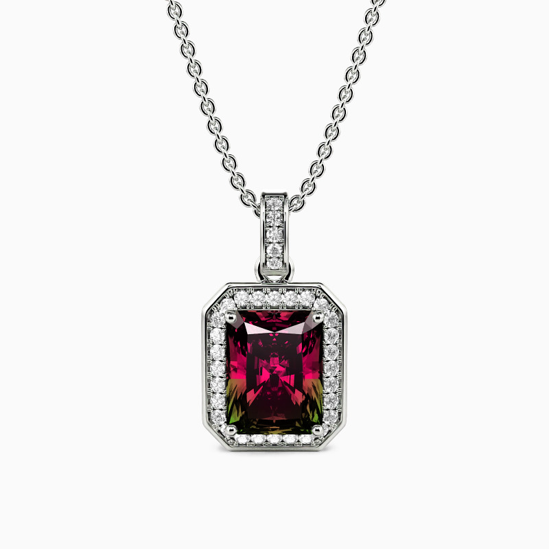 SHE·SAID·YES "The Brightest Star in th Night Sky" Radiant Cut Necklace