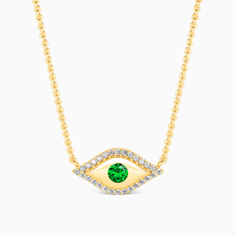 "Believe Me" Round Cut Necklace