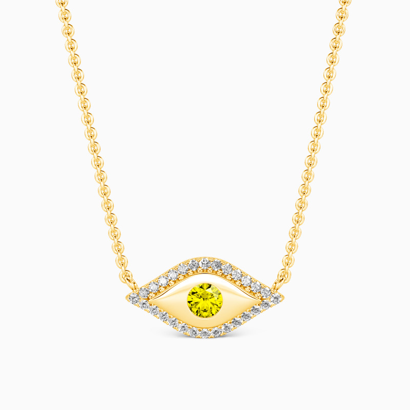 "Believe Me" Round Cut Necklace