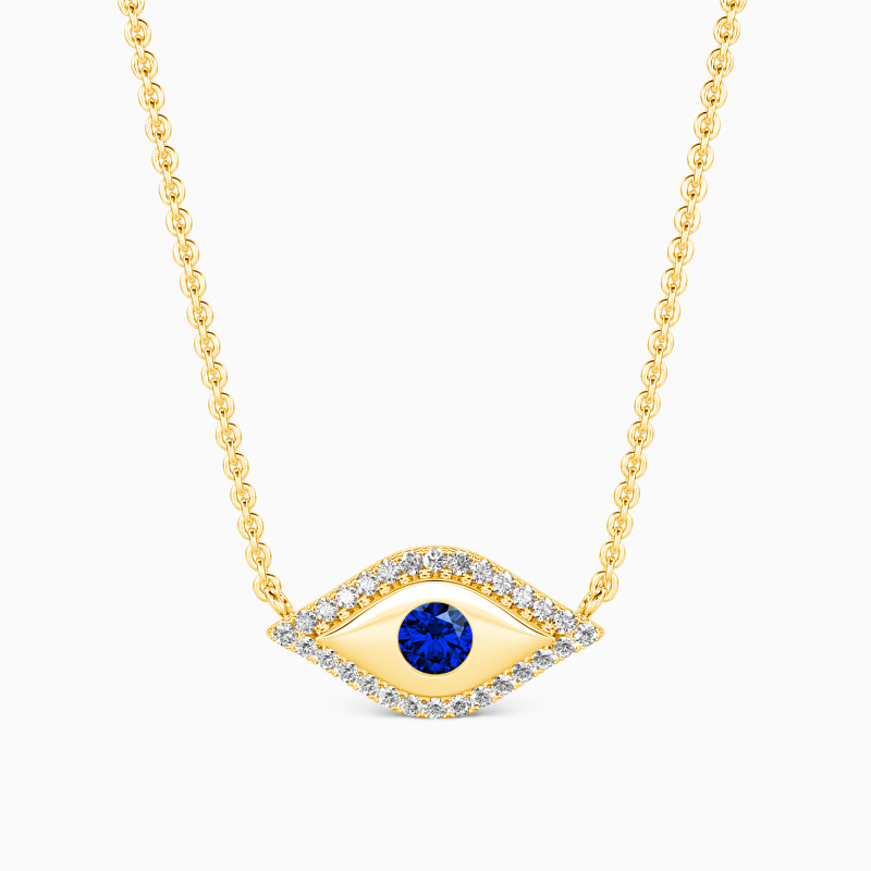 "Believe Me" Round Cut Necklace