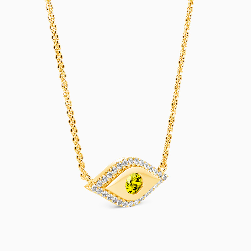 "Believe Me" Round Cut Necklace